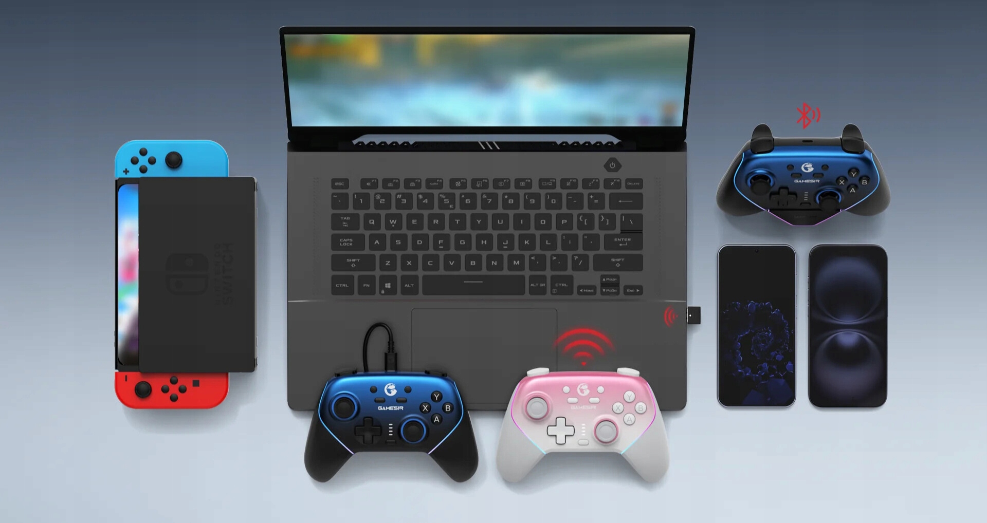GameSir Super Nova T4N Pro - pełny widok